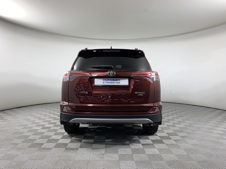 TOYOTA RAV4 2.2, 2019 года, Вариатор, ТЕМНО-БОРДОВЫЙ