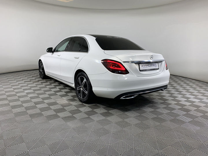 MERCEDES-BENZ C-Класс 180 1.5, 2019 года, Автоматическая, БЕЛЫЙ