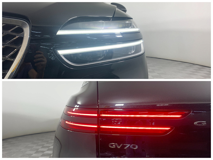 GENESIS GV70 2.2, 2021 года, Автоматическая, ЧЕРНЫЙ