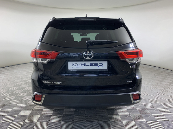 TOYOTA Highlander 3.5, 2018 года, Автоматическая, ЧЕРНЫЙ