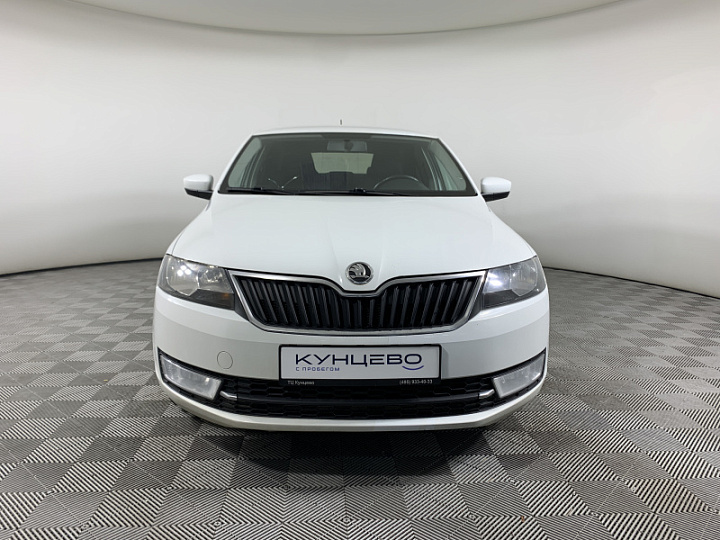 SKODA Rapid 1.4, 2015 года, Робот, БЕЛЫЙ