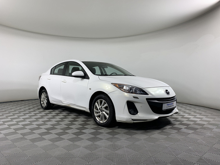 MAZDA 3 1.6, 2013 года, Автоматическая, БЕЛЫЙ