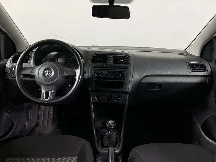 VOLKSWAGEN Polo 1.6, 2012 года, Механика, Серебристо-желтый