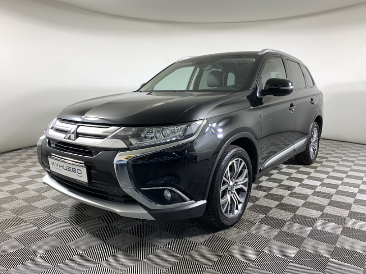 MITSUBISHI Outlander 2, 2016 года, Вариатор, ЧЕРНЫЙ