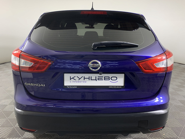 Nissan Qashqai 2, 2016 года, Вариатор, ТЕМНО-СИНИЙ