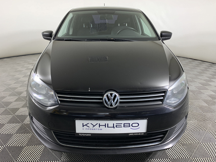 VOLKSWAGEN Polo 1.6, 2013 года, Автоматическая, ЧЕРНЫЙ