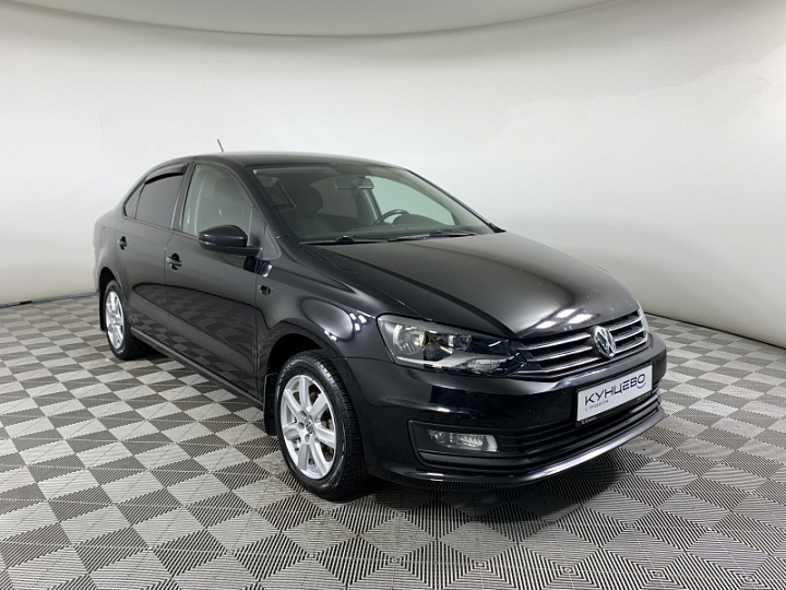 VOLKSWAGEN Polo 1.6, 2015 года, Автоматическая, ЧЕРНЫЙ