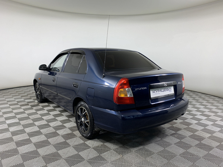 HYUNDAI Accent 1.5, 2008 года, Механика, СИНИЙ