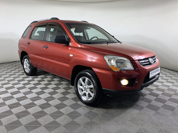 KIA Sportage 2, 2009 года, Механика, Красный