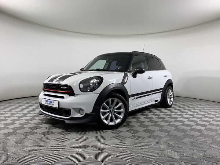 MINI Countryman Cooper S 1.6, 2014 года, Автоматическая, БЕЛЫЙ