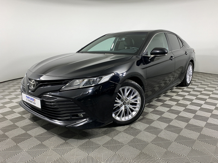 TOYOTA Camry 2.5, 2018 года, Автоматическая, Черный металлик