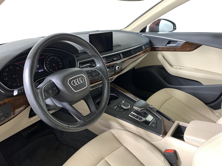 AUDI A4 1.4, 2017 года, Робот, КРАСНЫЙ