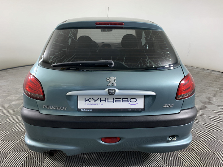 PEUGEOT 206 1.4, 2002 года, Автоматическая, ЗЕЛЕНЫЙ
