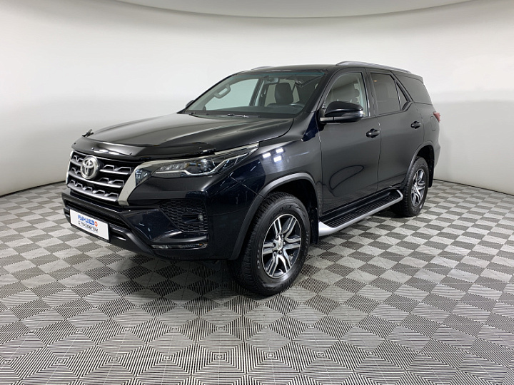 TOYOTA Fortuner 2.8, 2021 года, Автоматическая, ЧЕРНЫЙ