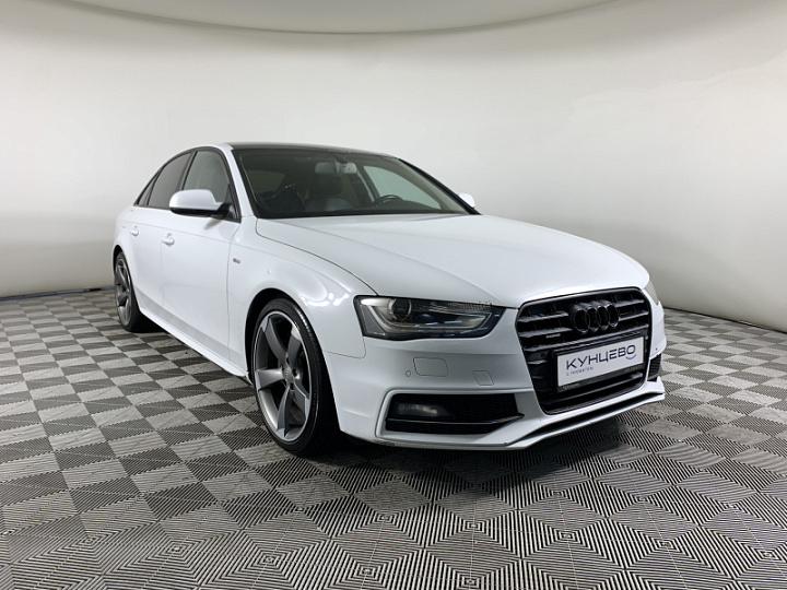 AUDI A4 2, 2014 года, Робот, БЕЛЫЙ