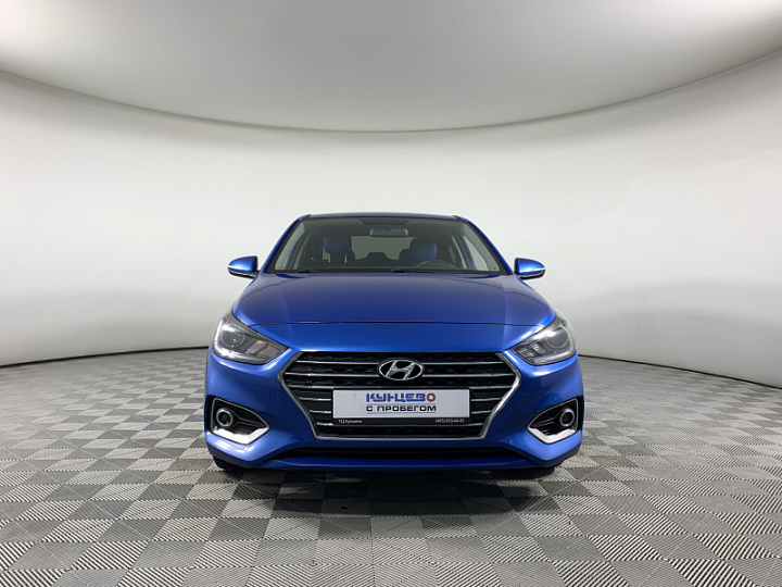 HYUNDAI Solaris 1.6, 2017 года, Автоматическая, СИНИЙ