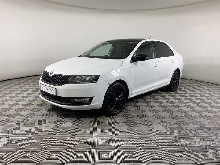 SKODA Rapid 1.6, 2017 года, Автоматическая, БЕЛЫЙ