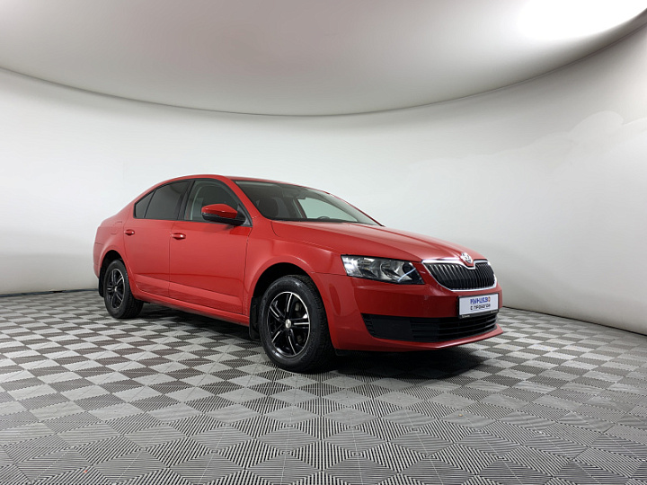 SKODA Octavia 1.2, 2014 года, Механика, КРАСНЫЙ