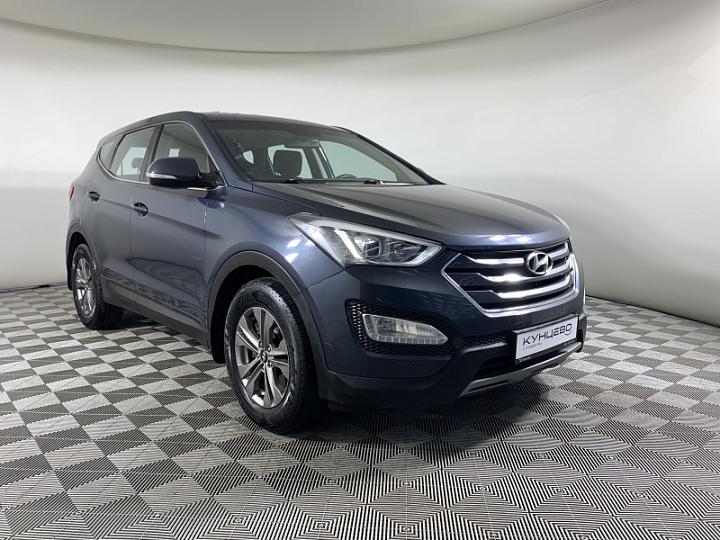 HYUNDAI Santa Fe 2.2, 2015 года, Автоматическая, ТЕМНО-СИНИЙ
