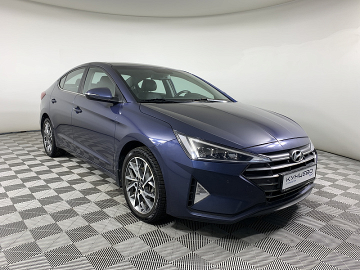HYUNDAI Elantra 2, 2019 года, Автоматическая, СИНИЙ