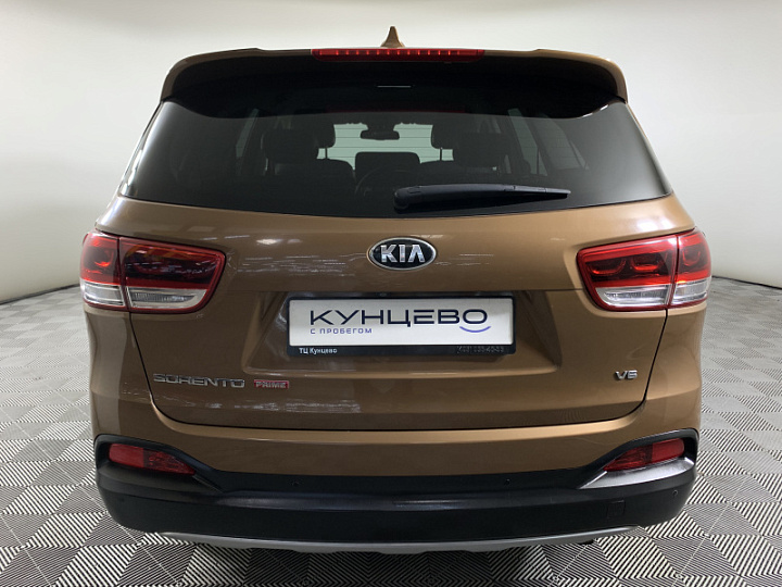 KIA Sorento 3.3, 2016 года, Автоматическая, Коричневый