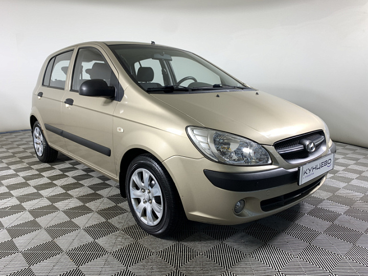 HYUNDAI Getz 1.4, 2008 года, Автоматическая, БЕЖЕВЫЙ