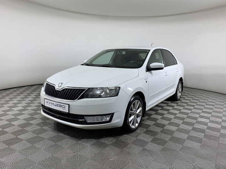 SKODA Rapid 1.4, 2015 года, Робот, БЕЛЫЙ