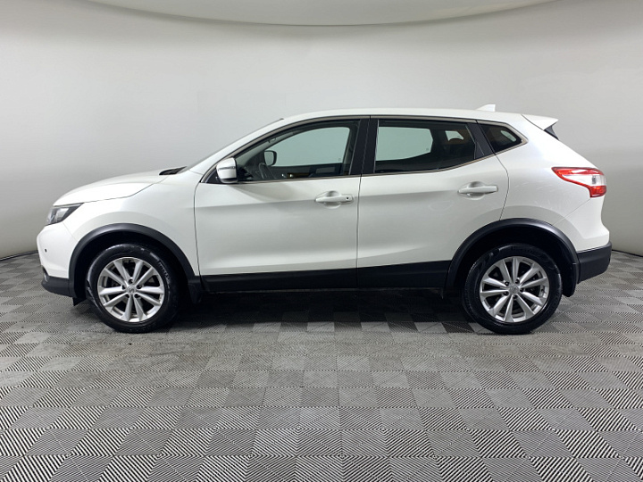 Nissan Qashqai 2, 2018 года, Вариатор, Белый