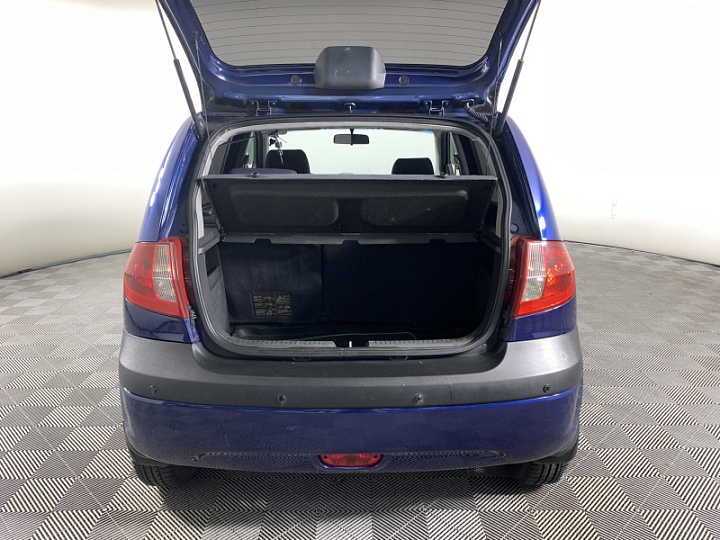 Hyundai Getz 1.4, 2008 года, Автоматическая, Синий