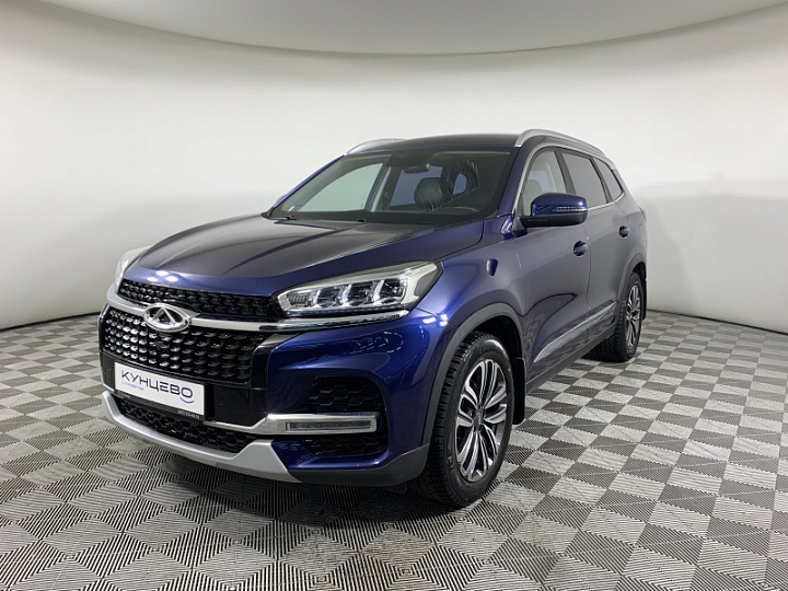 CHERY Tiggo 8 1.5, 2021 года, Робот, СИНИЙ
