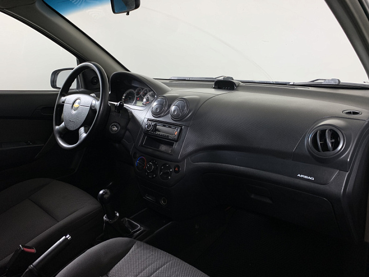 Chevrolet Aveo 1.2, 2009 года, Механика, Серебристый