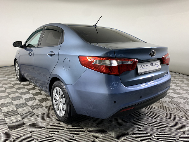 KIA Rio 1.6, 2013 года, Автоматическая, ГОЛУБОЙ