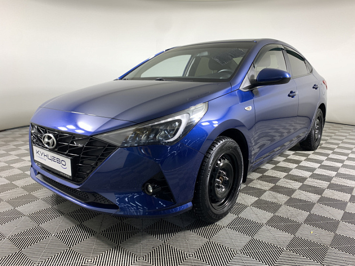 HYUNDAI Solaris 1.6, 2022 года, Автоматическая, СИНИЙ