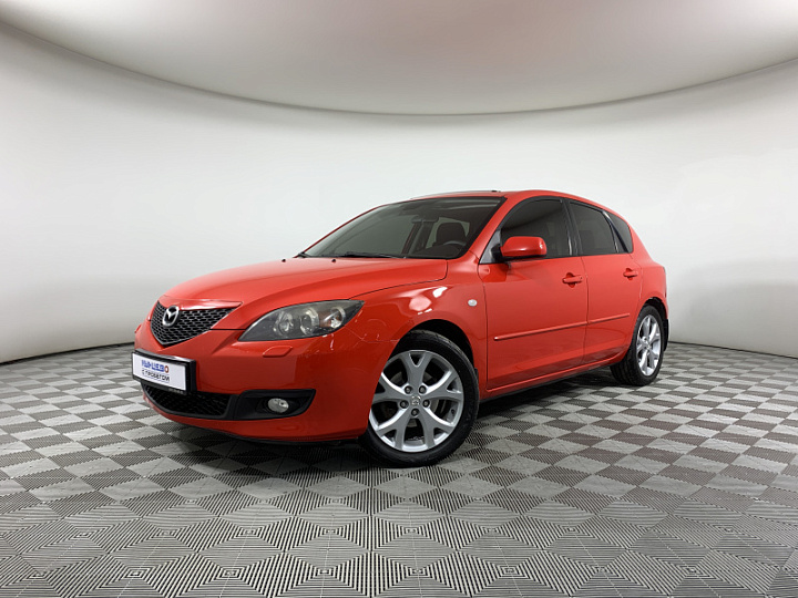 MAZDA 3 1.6, 2006 года, Автоматическая, КРАСНЫЙ
