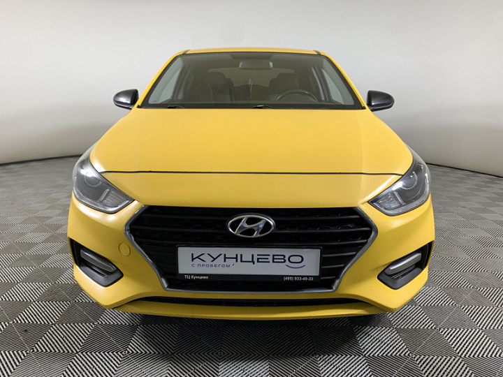 HYUNDAI Solaris 1.6, 2019 года, Автоматическая, ЖЕЛТЫЙ
