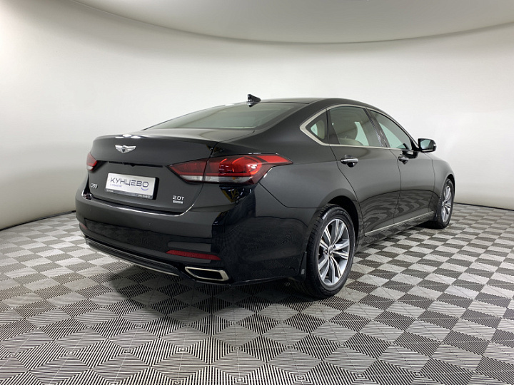 GENESIS G80 2, 2018 года, Автоматическая, ЧЕРНЫЙ