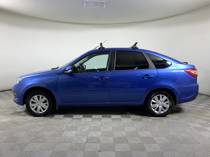 Lada Granta 1.6, 2019 года, Автоматическая, ЯРКО-СИНИЙ