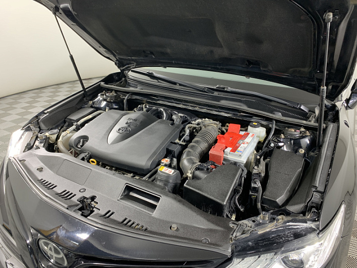 TOYOTA Camry 3.5, 2019 года, Автоматическая, Черный металлик