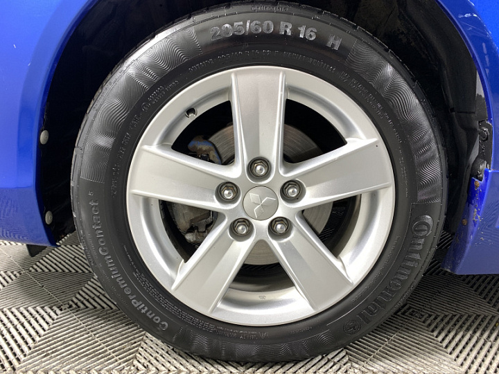 Mitsubishi Lancer 1.8, 2008 года, Вариатор, Синий