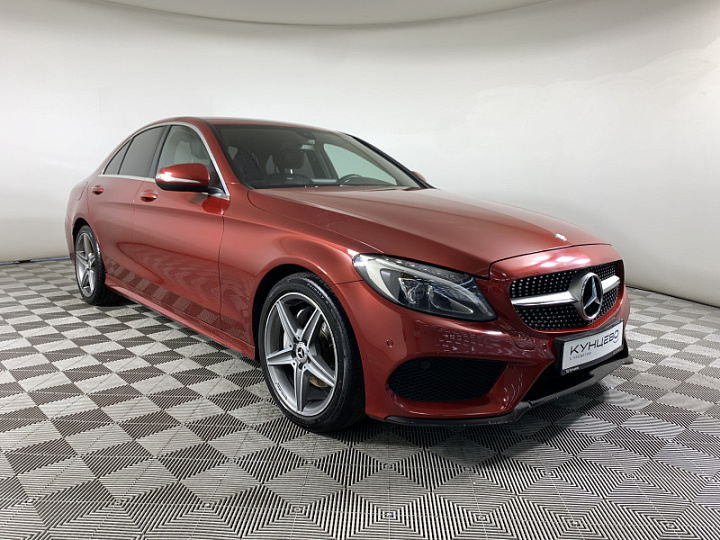 MERCEDES-BENZ C-Класс 180 1.6, 2015 года, Автоматическая, КРАСНЫЙ