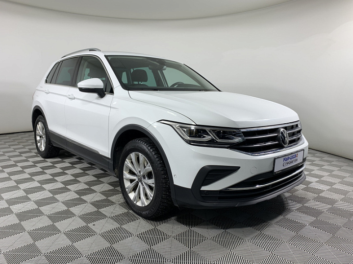 VOLKSWAGEN Tiguan 1.4, 2021 года, Робот, БЕЛЫЙ