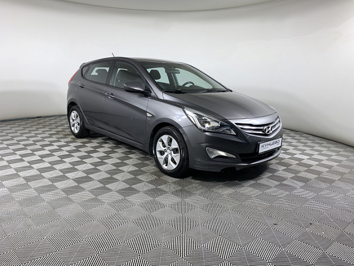 HYUNDAI Solaris 1.6, 2015 года, Автоматическая, ТЕМНО-СЕРЫЙ
