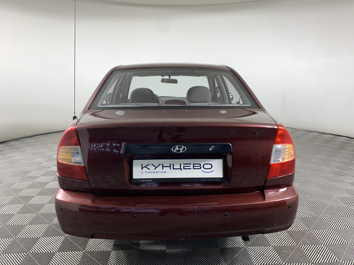 HYUNDAI Accent 1.5, 2009 года, Автоматическая, КРАСНЫЙ
