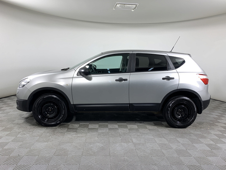 NISSAN Qashqai 1.6, 2013 года, Вариатор, Серебристый