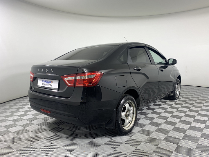 Lada Vesta 1.6, 2019 года, Робот, ЧЕРНЫЙ