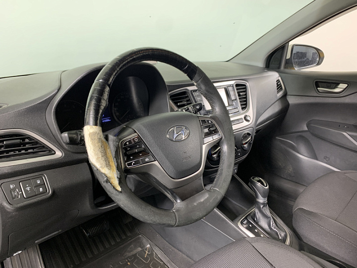 HYUNDAI Solaris 1.4, 2018 года, Автоматическая, БЕЛЫЙ ЖЕЛТЫЙ СЕРЫЙ