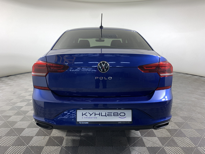 VOLKSWAGEN Polo 1.6, 2021 года, Автоматическая, СИНИЙ