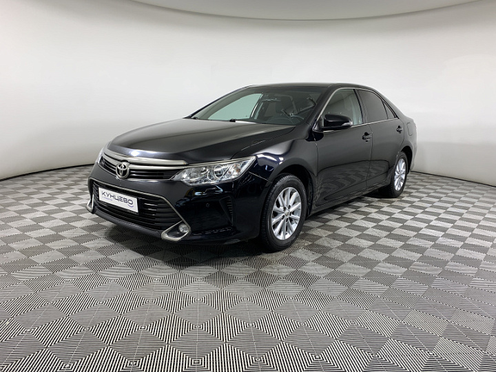 TOYOTA Camry 2.5, 2017 года, Автоматическая, Черный металлик