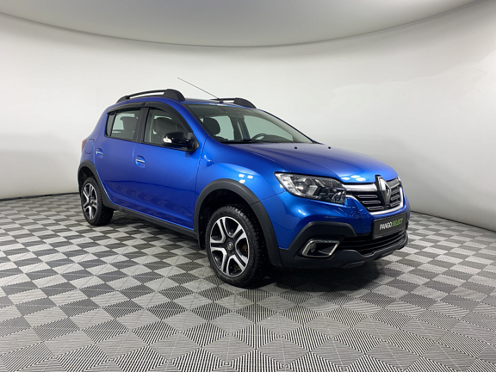 RENAULT Sandero Stepway 1.6, 2020 года, Автоматическая, СИНИЙ