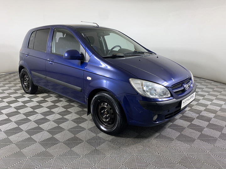 HYUNDAI Getz 1.4, 2008 года, Механика, СИНИЙ